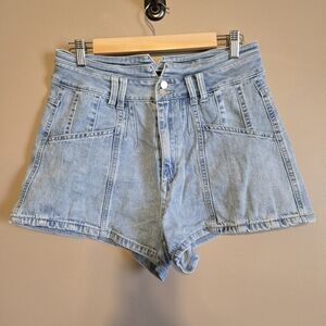 Sincerely Jules Light Wash Denim Jean Shorts